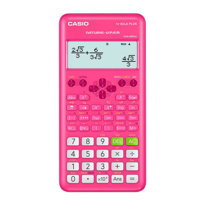 Calculadora Cientifica Casio 252 funciones FX-82ESPLUS-2PKWD
