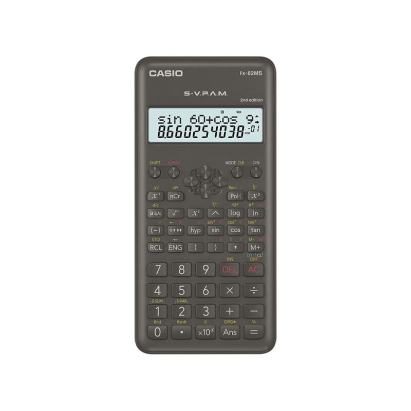 Calculadora Cientifica Casio 240 funciones FX-82MS-2-W-DH-F