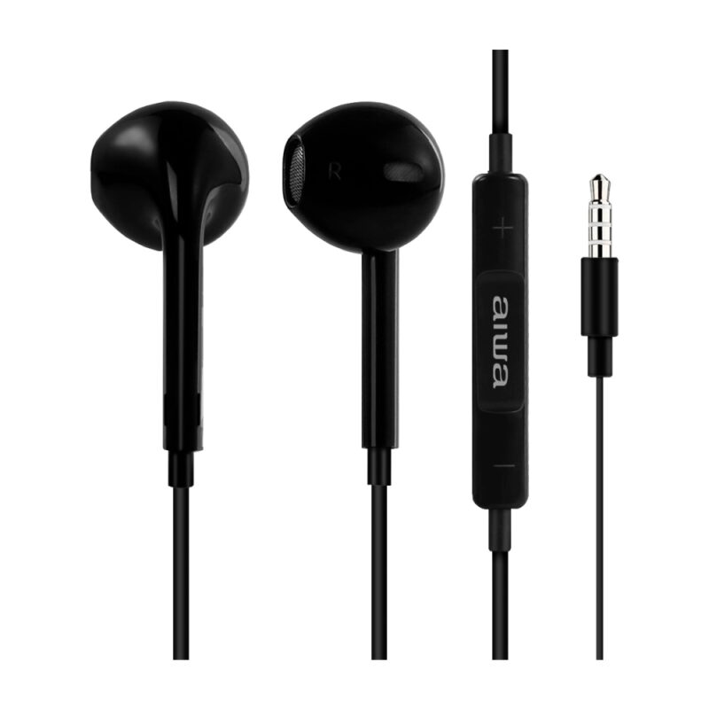 Audífonos In-Ear Aiwa con microfono auxiliar 3.5mm i112