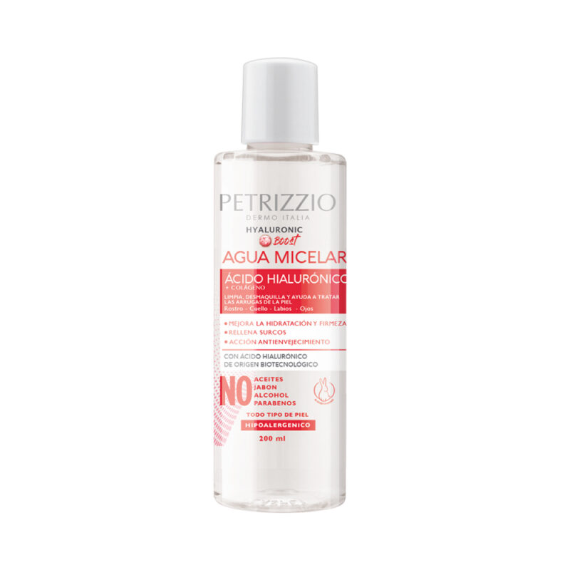 Agua micelar Petrizzio hyaluronic boost 200ml