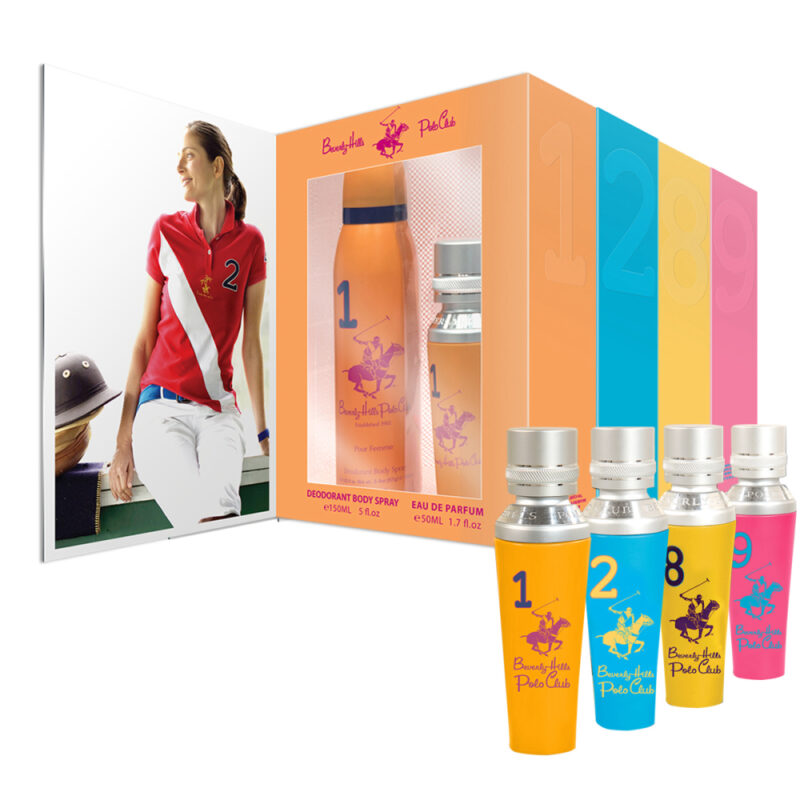 Estuche Beverly Hill Polo Clubs women edp 50ml + desodorante
