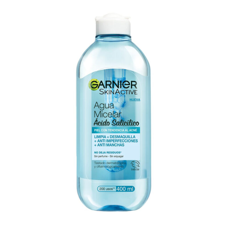 Agua Micelar Garnier rostro anti acne 400ml