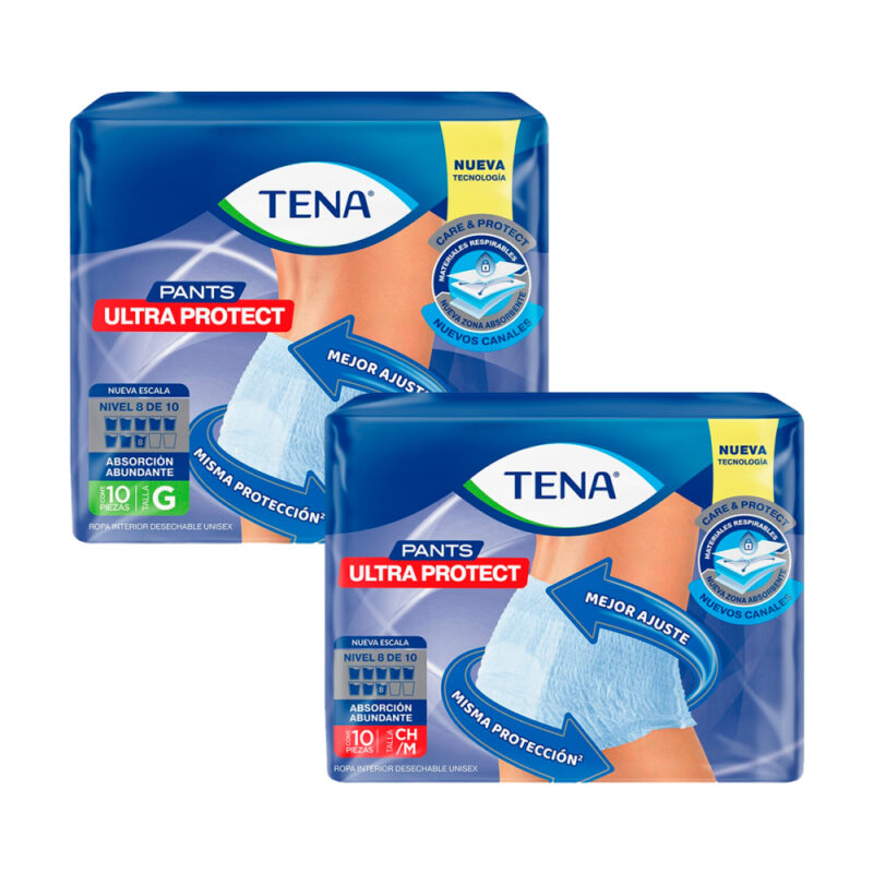 Pañal adulto Tena pants ultra protect 1x10ud