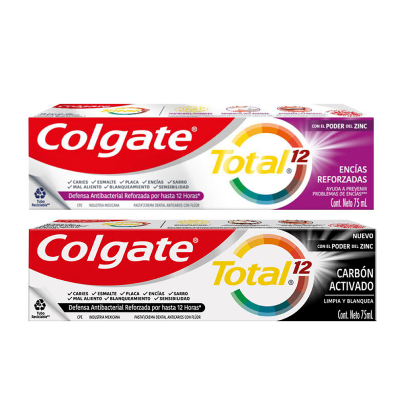 Pasta dental Colgate total 12 x75gr