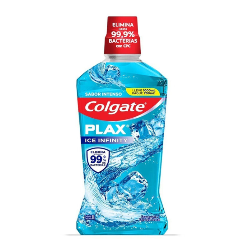 Enjuague bucal Colgate plax infinity 1x1000ml