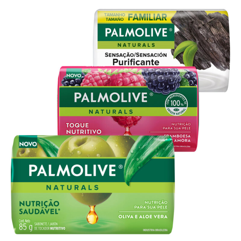 Jabon barra Palmolive naturals 1x85g