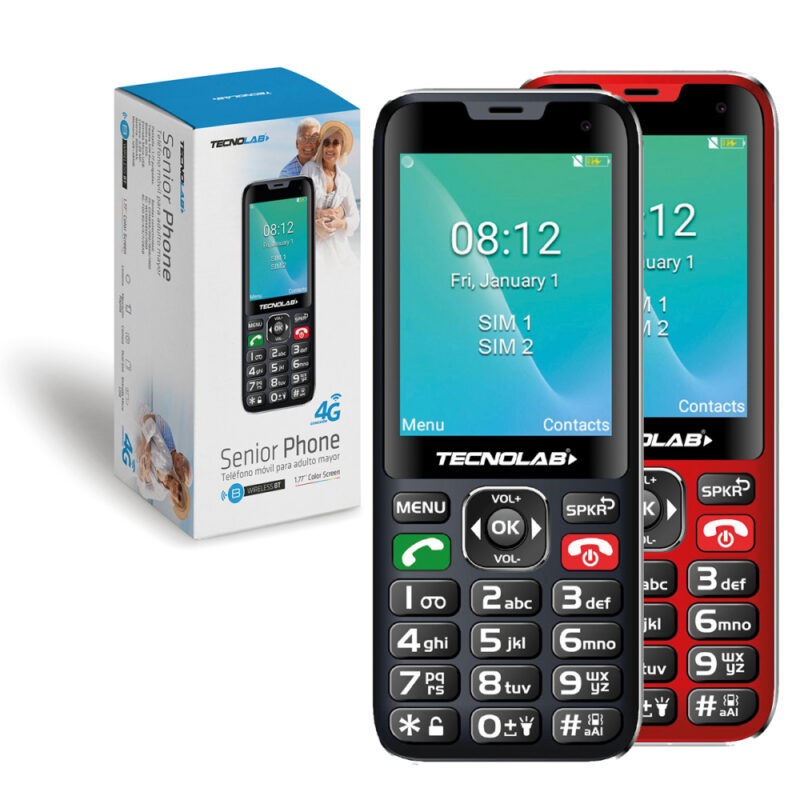 Celular Tecnolab senior grande TL487 4G LTE