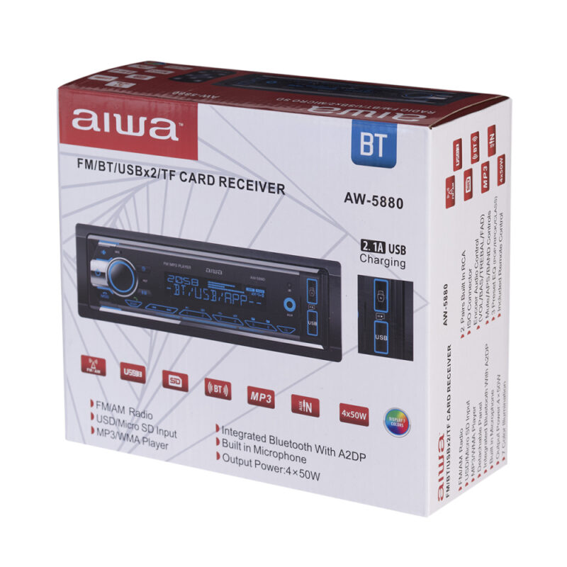 Radio de auto Aiwa AW 5880BT