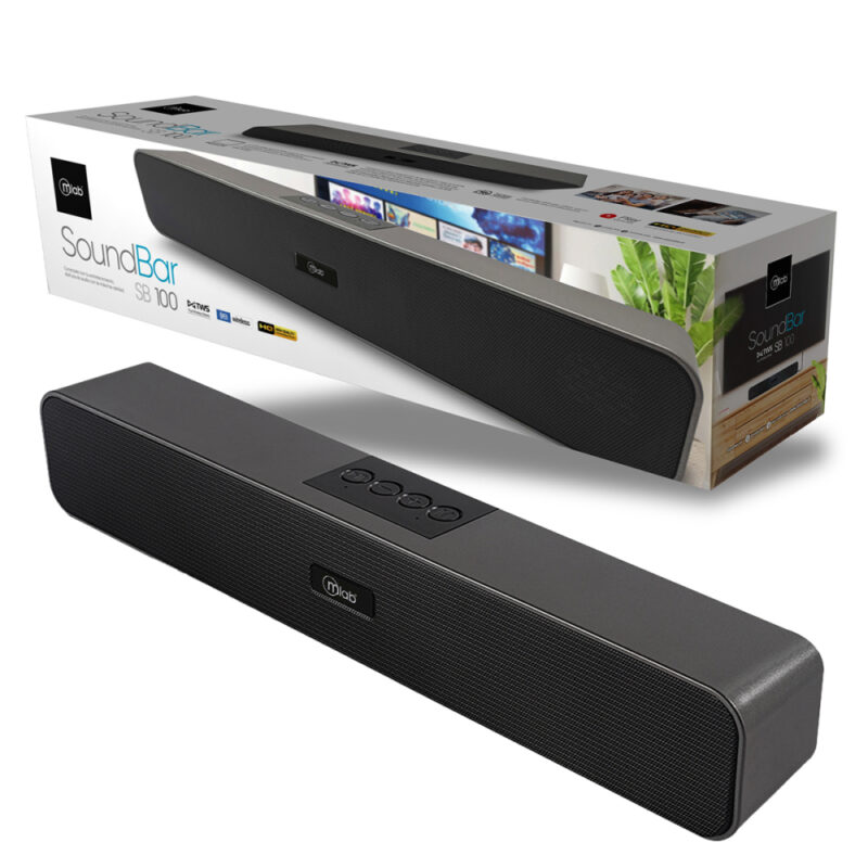 Mini Soundbar Mlab Bluetooth SB-100 negro