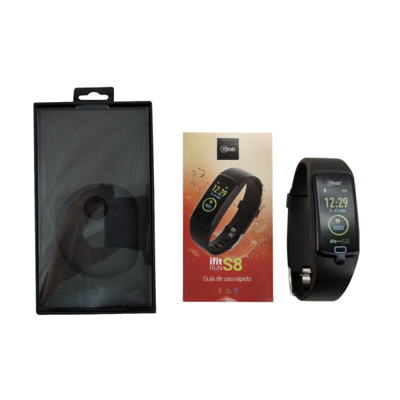 Smartwatch Mlab bluetooth iFit Run S8 HR Negro