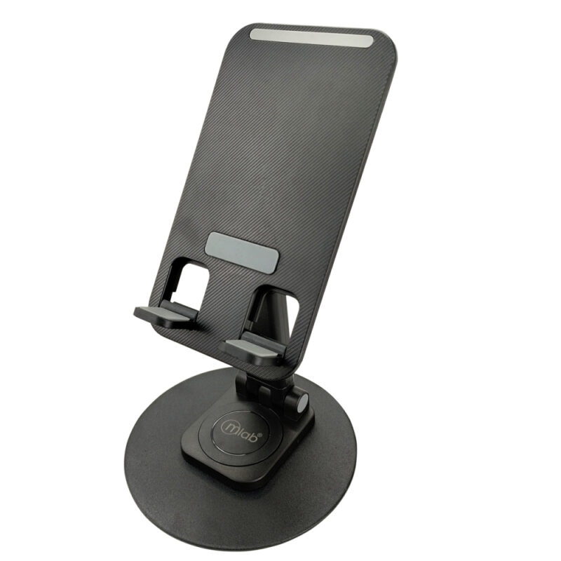 Soporte de celular Mlab metalico rotacion 360 de 4 a 10pulg