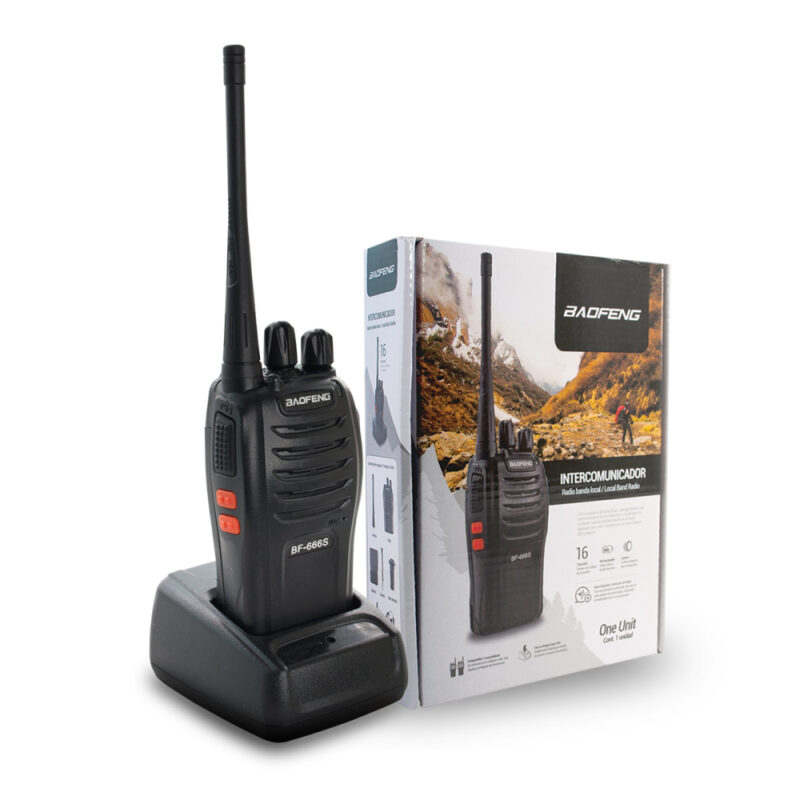 Intercomunicador Baofeng BF-666S 400-470mHz
