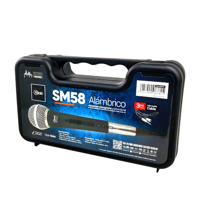 Microfono Mlab Style Pro 58