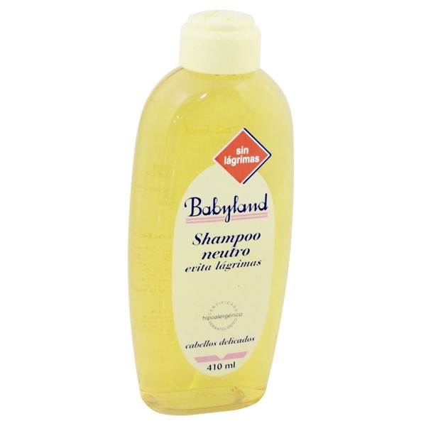 Shampoo Babyland neutro evita lágrimas 410ml