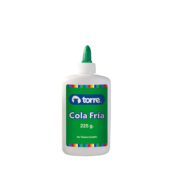 Pegamento Torre cola fria escolar botella 225gr x 1ud