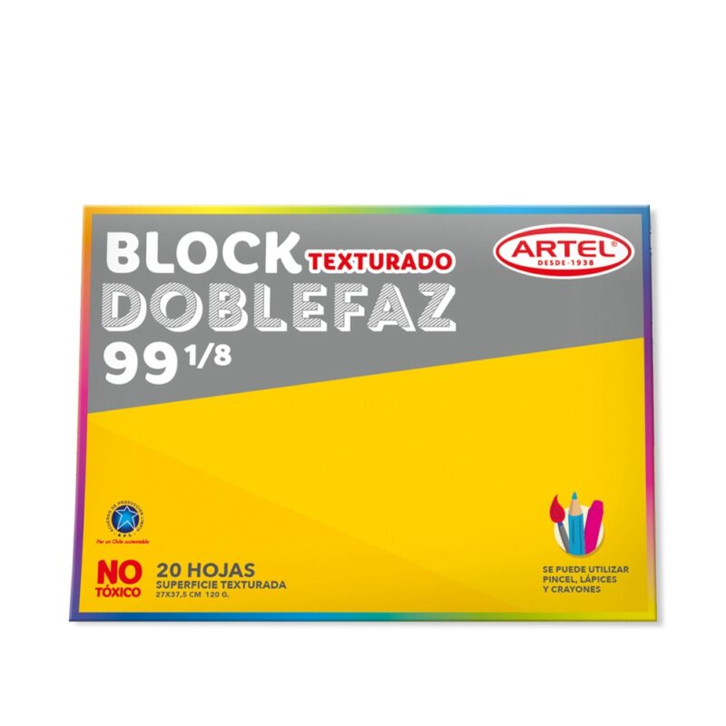 Block Artel medium doble faz 99 1/8 20hj x1ud