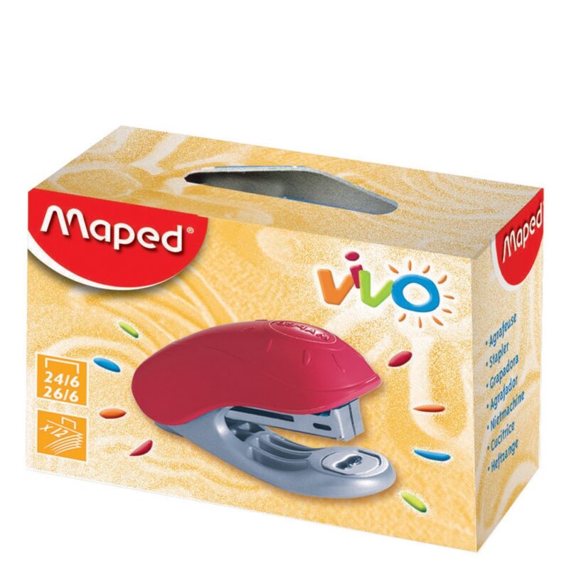 Corchetera Maped vivo mini medida 24/6 26/6 x1ud