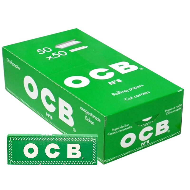Papel Fumar OCB Verde x50 Librillos