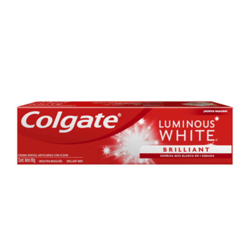 Pasta dental Colgate luminous white 1x90gr