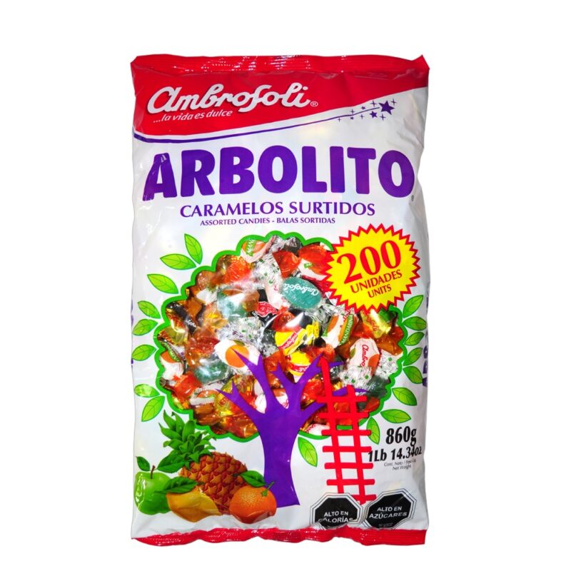 Caramelo Ambrosoli arbolito surtida bolsa 860g