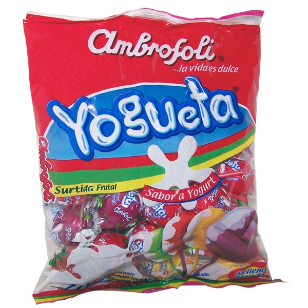 Chupete Yogueta surtido x20