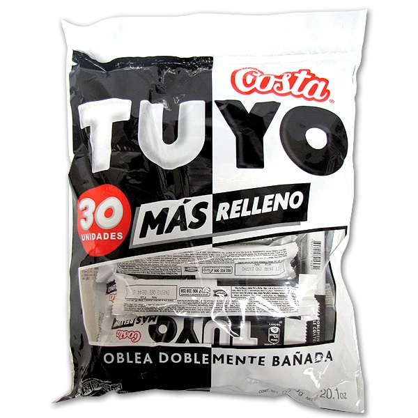 Oblea bañada Tuyo Costa 30ud x19g