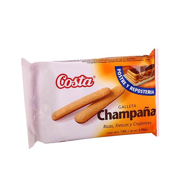 Galleta champaña Costa 12ud x140g