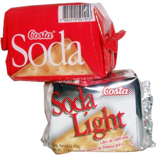 Galleta Soda Costa Cubo 27x54g