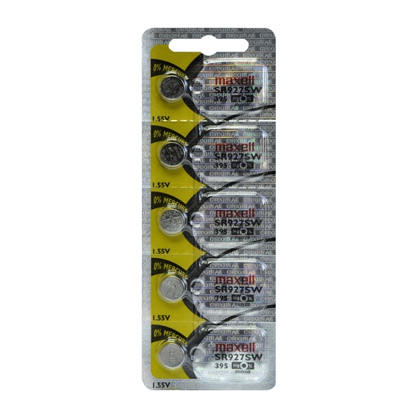 Pila boton Maxell SR-927 SW x5ud