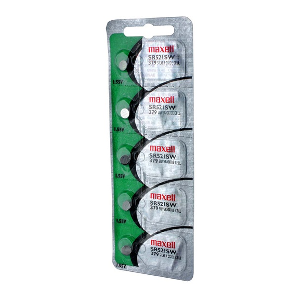 Pila boton Maxell SR-521 SW x5ud