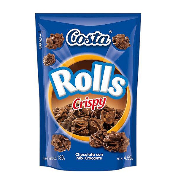 Chocolate Rolls crispy Costa x130g