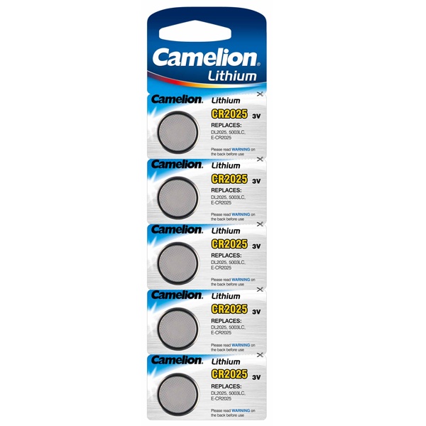 Pila botón Camelion CR2025 blx5