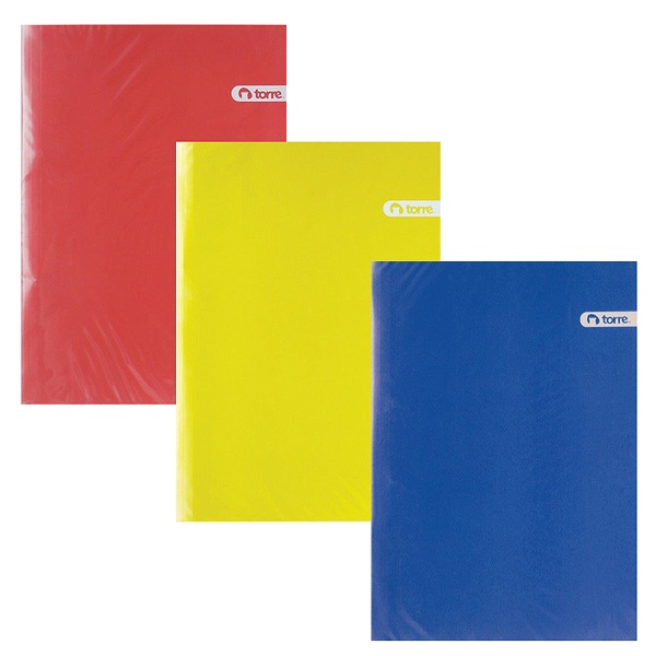 Carpeta plastificada Torre con gusano x1