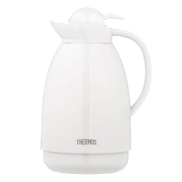 Jarra de mesa Thermos plástico 1lt blanco 7397