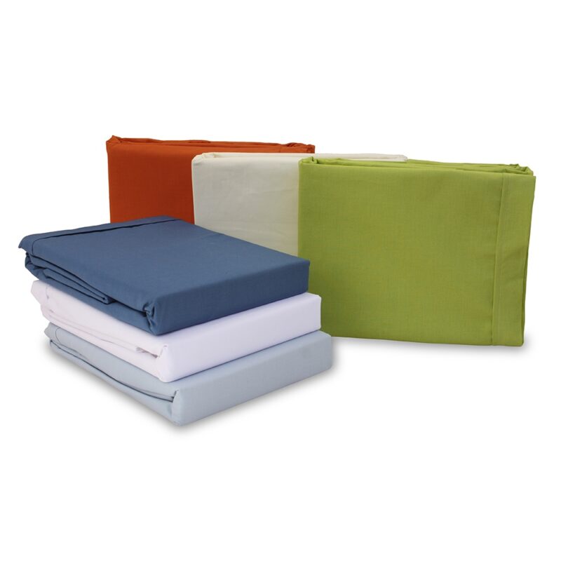 Sábanas Andes lisa color, 144 hilos, 2 Plazas