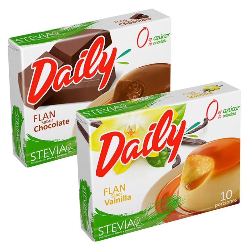 Flan Daily  con stevia