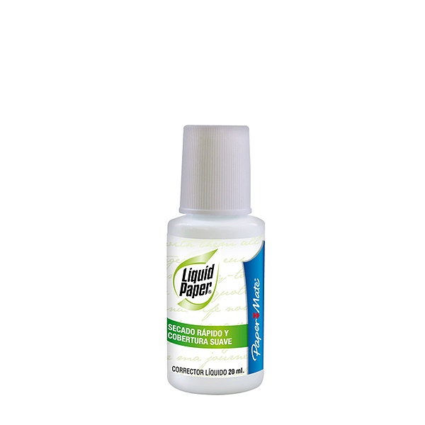 Corrector líquido Paper Mate frasco 20ml x12ud