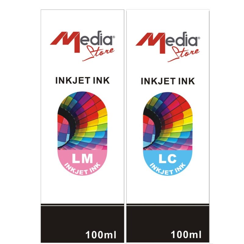 Botella de Tinta Media Store Recarga 100 ml Light Color