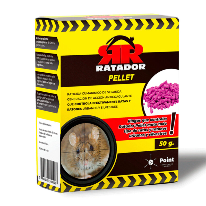 Raticida Ratador pellet 50gr