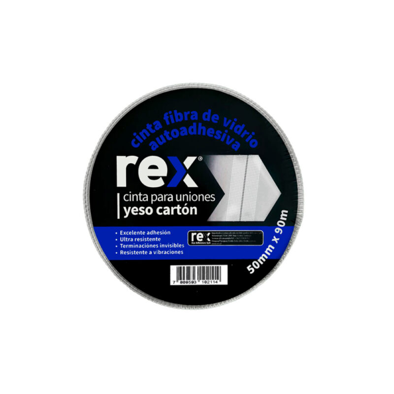 Cinta para juntas Rex 50mm x90m x1ud