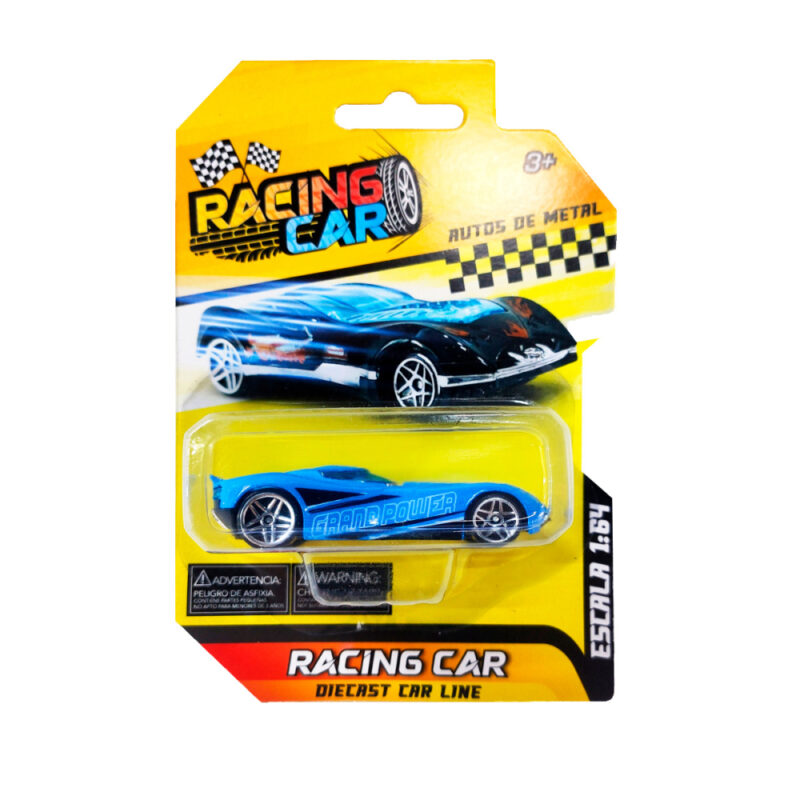 Racing Car Die Cast auto de metal escala 1:64 surtido