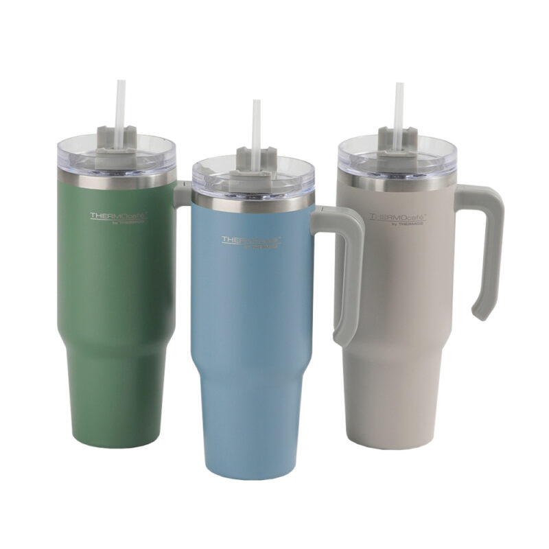 Mug para viajes con bombilla Wasabi 1,1L