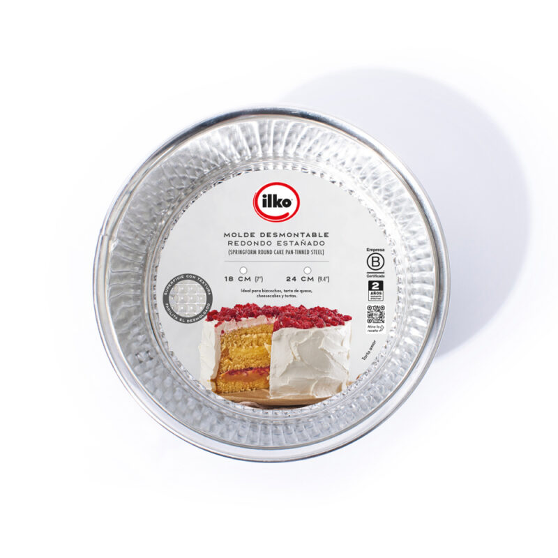 Molde pan de pascua 18cm clasica