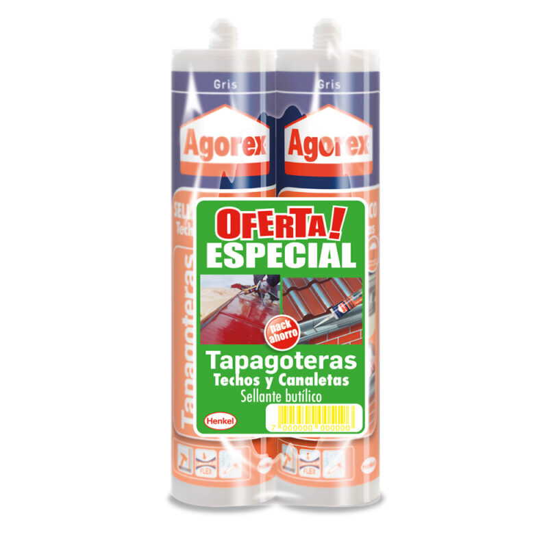 Pack 2 Agorex tapagoteras