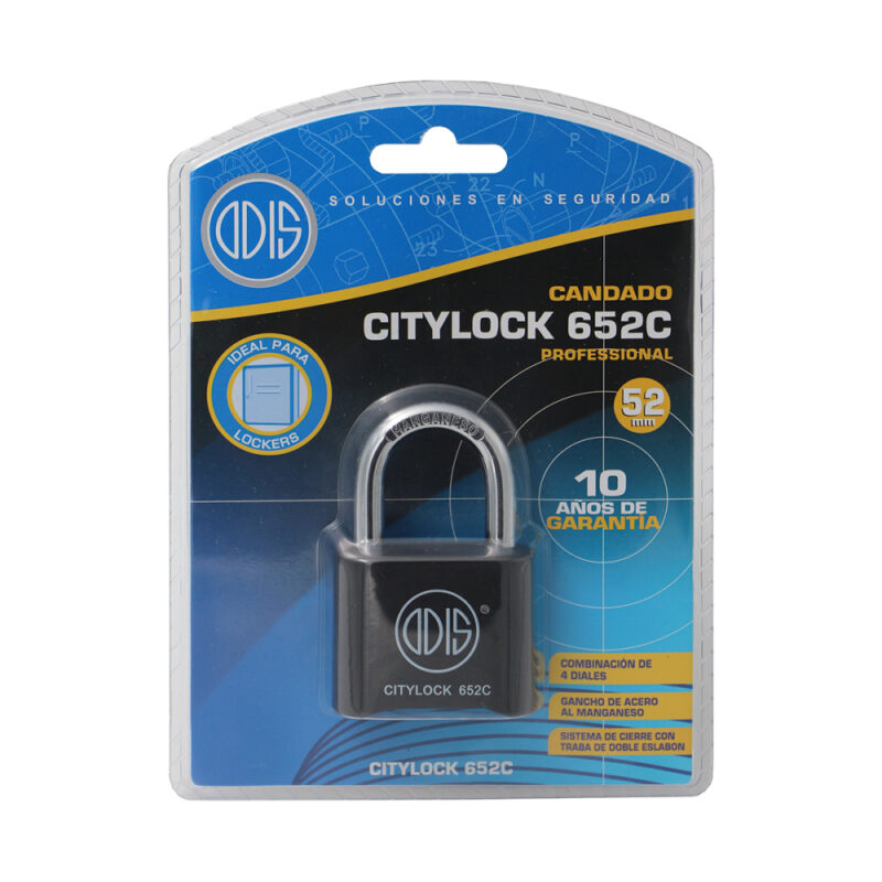 Candado Odis Citylock 652C 52 mm