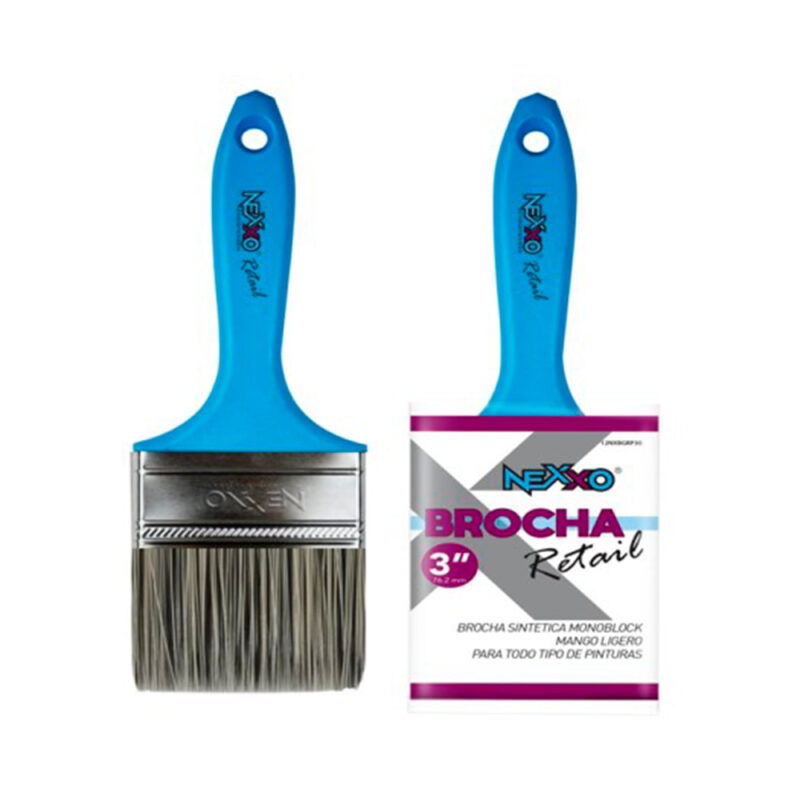 Brocha Nexxo Monoblock 3pulg  x8mm