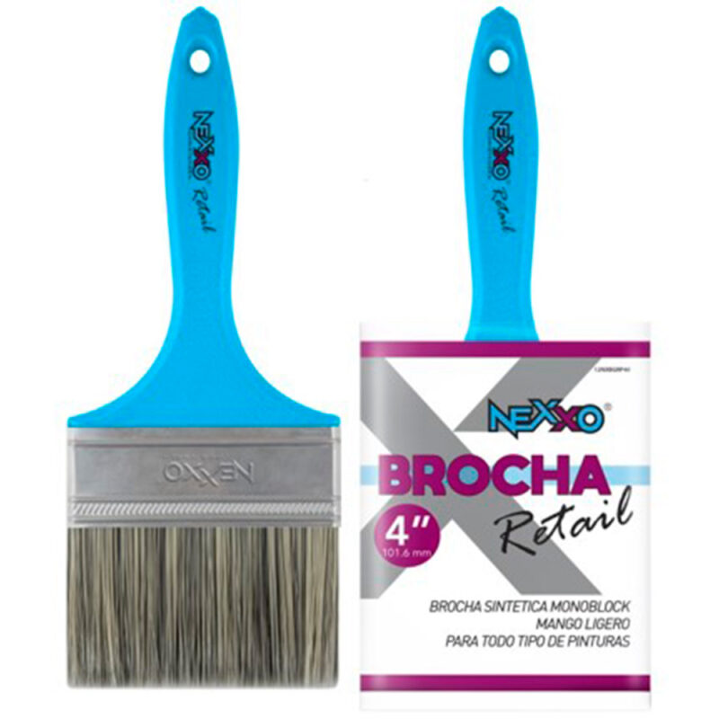 Brocha Nexxo Monoblock 4pulg x8mm