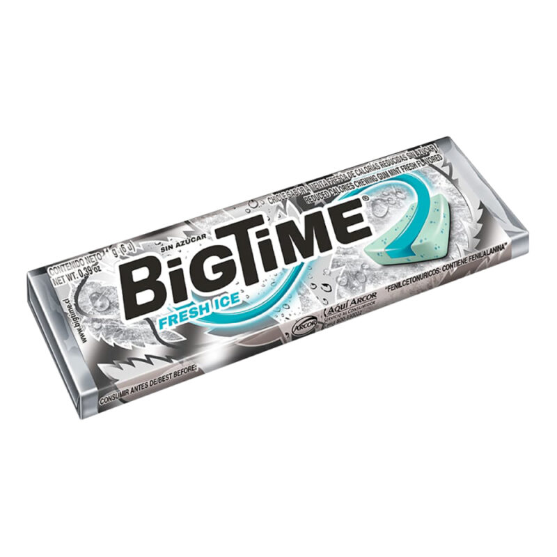Chicle Bigtime Fresh Ice 20ud x11g