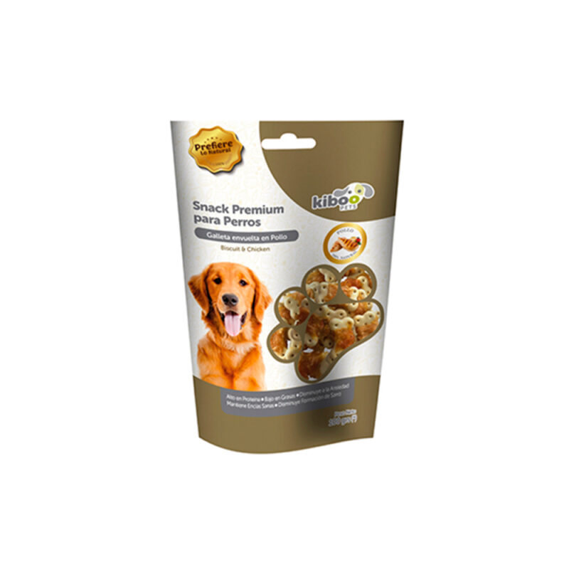 Alimento perro galletas Envueltas En Pollo Kiboo Pets