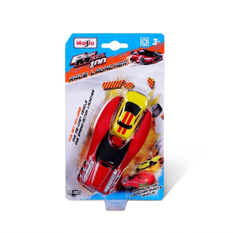 Vehiculo Maisto lanzador de carreras x1ud